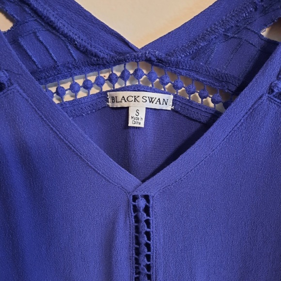 Boho Blouse - Blue S - Picture 4 of 4